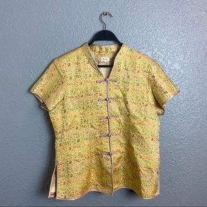 RICH CHINESE SYLED YELLOW AND PURPLE {XXL}